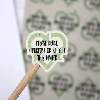 Custom Please Reuse Repurpose or Recycle This Mailer Box, Recycle Heart Stickers, Eco Friendly Stickers, Support Small Shop
Custom Please Reuse Repurpose or Recycle This Mailer Box, Recycle Heart Stickers, Eco Friendly Stickers, Support Small Shop