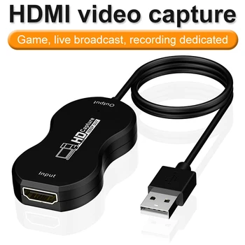 USB 2.0 To Hdmi High-definition Video Collector Game Live Recording Monitoring Capture Card Game Live Stream Broadcasting
USB 2.0 To Hdmi High-definition Video Collector Game Live Recording Monitoring Capture Card Game Live Stream Broadcasting