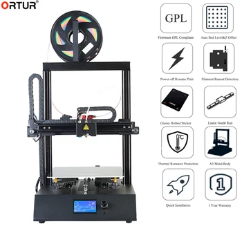New Ortur V1 V2 3D Printer High Precision Impresora 3D All Metal DIY Kit Imprimante 3D Printer With Automatic Level Resume Print
New Ortur V1 V2 3D Printer High Precision Impresora 3D All Metal DIY Kit Imprimante 3D Printer With Automatic Level Resume Print