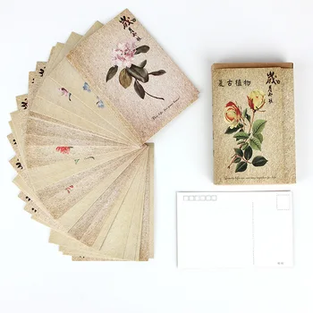30 Sheets/Set Retro Plant series Postcard/Greeting Card/Message Card/Birthday Letter Envelope Gift Card Two sizes
30 Sheets/Set Retro Plant series Postcard/Greeting Card/Message Card/Birthday Letter Envelope Gift Card Two sizes