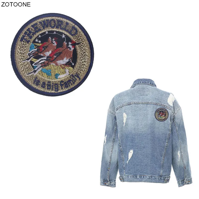 ZOTOONE Letter Patch DIY Round Badge Iron on Patches for Clothing Heat Transfer Sticker Embroidery Applique Sew on Thermal Press
ZOTOONE Letter Patch DIY Round Badge Iron on Patches for Clothing Heat Transfer Sticker Embroidery Applique Sew on Thermal Press