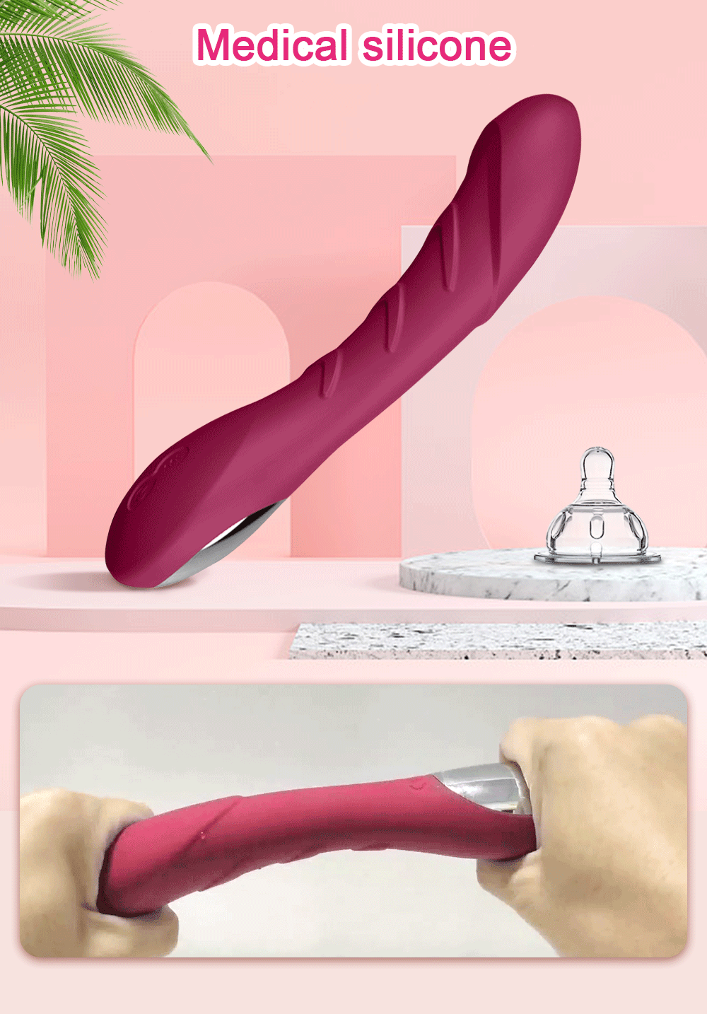 Powerful G-Spot Vibrator For Women Clitoris Stimulator Soft Silicone Realistic Dildo Vibrators Sexy Toys Female For Adults 18 Powerful G-Spot Vibrator For Women Clitoris Stimulator Soft Silicone Realistic Dildo Vibrators Sexy Toys Female For Adults 18