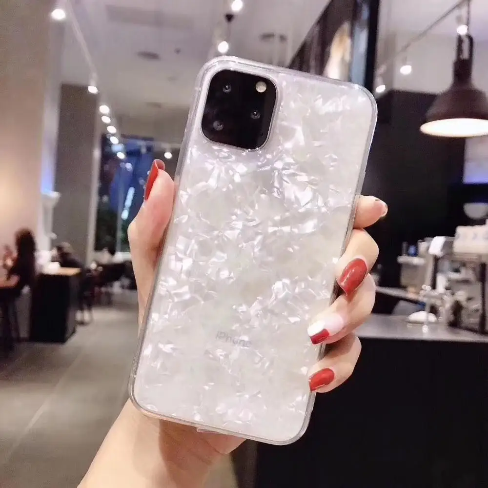1 шт./лот для iphone 11 Pro новый блестящий чехол IMD с узором Max 2019|Бамперы| |