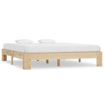 

vidaXL Bed Frame Solid Pine Wood 180x200 cm 6FT Super King
