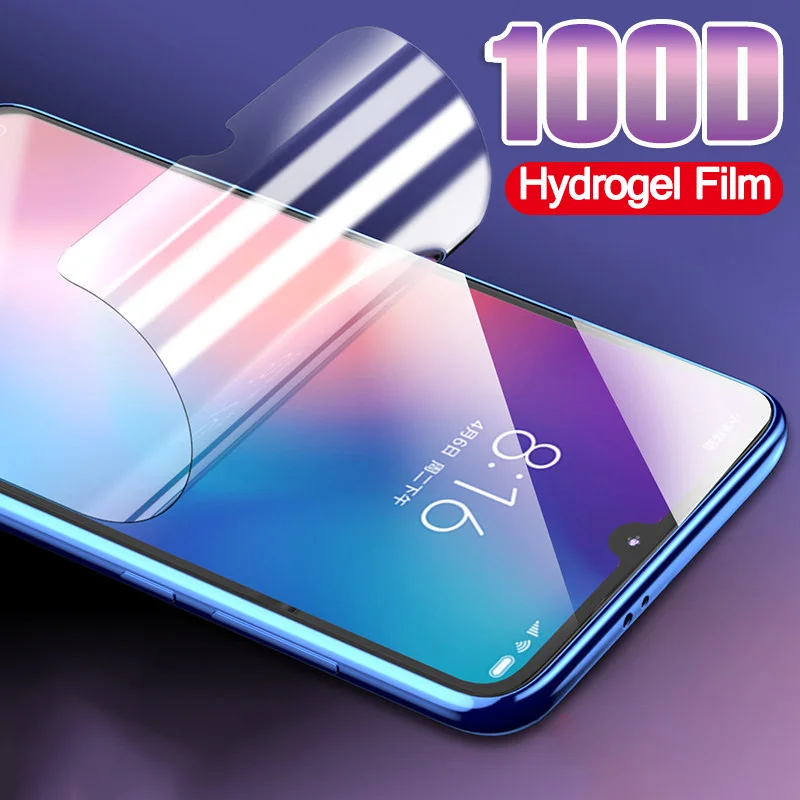 100D Hydrogel Film For Xiaomi Mi 9 SE 9Pro 9Lite Screen Protector Kisomi A3 CC9E CC9 Note 10 Pro 6X A2 Lite Soft | Мобильные