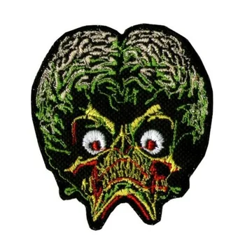 2.75'' Mars Attacks Martian Head Embroidered iron on Patch Horror Movie Brain Invader Creature
2.75'' Mars Attacks Martian Head Embroidered iron on Patch Horror Movie Brain Invader Creature