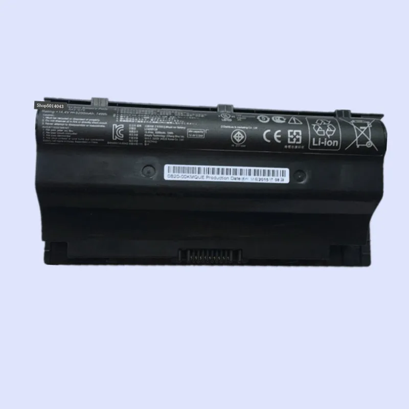 New Original Laptop replacement Li-ion Battery A42-G75 for ASUS G75 G75W G75V G75VW G75VX series 14.4V 74WH
New Original Laptop replacement Li-ion Battery A42-G75 for ASUS G75 G75W G75V G75VW G75VX series 14.4V 74WH