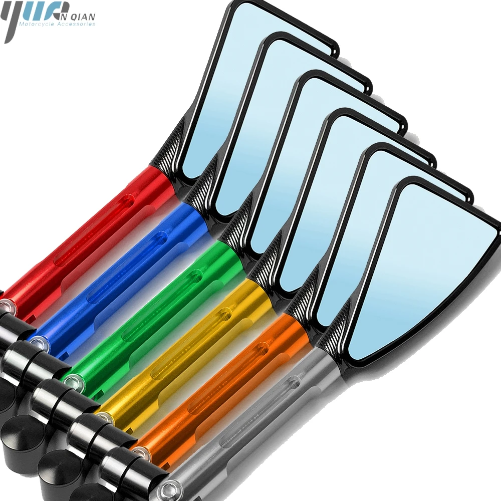 Universal Aluminum CNC Motorcycle Mirror motorbike Rearview Side mirror For YAHAMA nmax 155 xj6 XMAX 300 FZ1 BMW F800GS CRF230 
Universal Aluminum CNC Motorcycle Mirror motorbike Rearview Side mirror For YAHAMA nmax 155 xj6 XMAX 300 FZ1 BMW F800GS CRF230