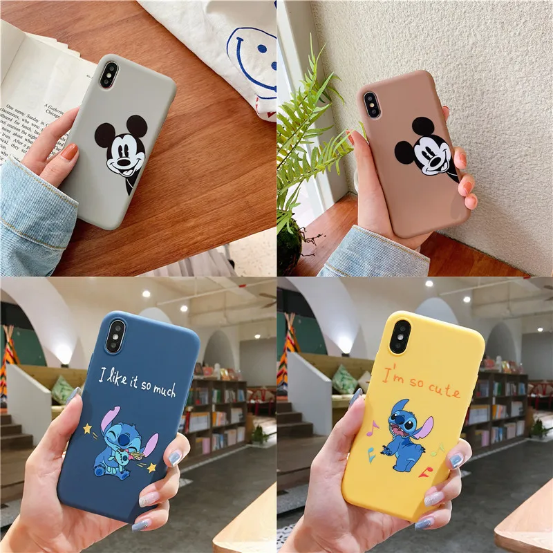 Solid Color Soft Silicone Phone Case for iPhone XR 7 8 6S Plus 11 Pro Xs Max Case Funda Cute Cartoon Shockproof Cover
Solid Color Soft Silicone Phone Case for iPhone XR 7 8 6S Plus 11 Pro Xs Max Case Funda Cute Cartoon Shockproof Cover