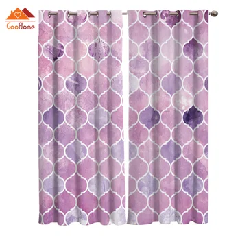 Moroccan Purple Pattern Doodling Window Curtains Living Room Outdoor Fabric Drapes Curtain Home Decor
Moroccan Purple Pattern Doodling Window Curtains Living Room Outdoor Fabric Drapes Curtain Home Decor