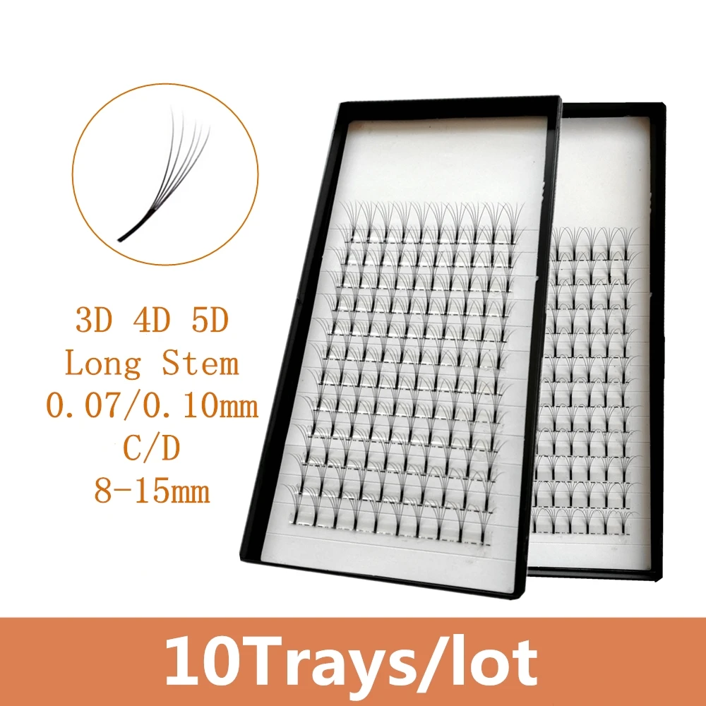 Wholesale 3D 4D 5D Long Stem Eyelashes Big Quantity Individual Eyelash Extensions Lash Fans Natural Makeup Grafting Lashes
Wholesale 3D 4D 5D Long Stem Eyelashes Big Quantity Individual Eyelash Extensions Lash Fans Natural Makeup Grafting Lashes