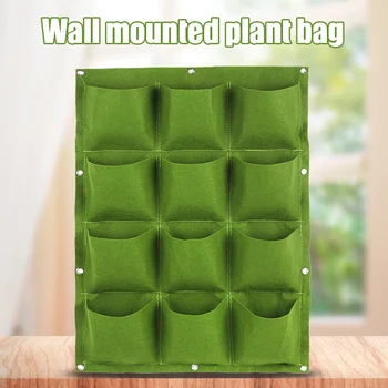 Multi-Pocket Wall Hanging Planting Bag Vertical Flower Grow Pouch Planter Garden PR Sale
Multi-Pocket Wall Hanging Planting Bag Vertical Flower Grow Pouch Planter Garden PR Sale