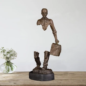 Ivorique DS-667 Bronze artist art statue bronze statue sculpture walking man statue for home decoration sculpture for decorative
Ivorique DS-667 Bronze artist art statue bronze statue sculpture walking man statue for home decoration sculpture for decorative
