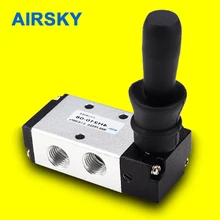 Hand Lever Valve 4H210-08 Pneumatic Operated Control valve 1/4" 5 Port 2 Position 5/2 Way Manual Acting Air Valve With Fittings
Hand Lever Valve 4H210-08 Pneumatic Operated Control valve 1/4" 5 Port 2 Position 5/2 Way Manual Acting Air Valve With Fittings
