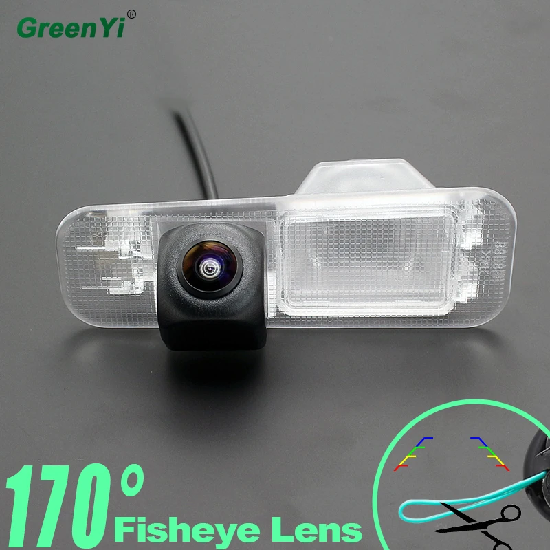 HD 720P 170 Degree Fisheye Lens Car Rear View Reverse CAMERA For KIA K2 Rio 3 UB Pride Sedan 2010- 2016 accessories | Автомобили и