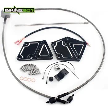 BIKINGBOY 3" Forward Control Extension For Harley Softail 2000 2001 2002 2003 04 05 06 FLSTN FXSTD FLSTSC FXST FXSTC Brake Line 
BIKINGBOY 3" Forward Control Extension For Harley Softail 2000 2001 2002 2003 04 05 06 FLSTN FXSTD FLSTSC FXST FXSTC Brake Line