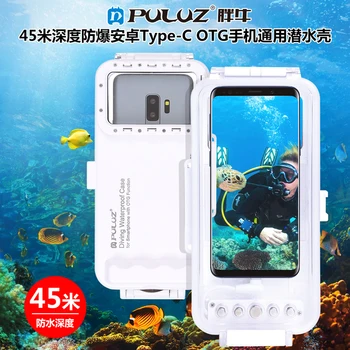 45m Waterproof Diving Housing Photo Video Taking Underwater Cover Case for Google Android OTG Smartphones with Type-C Port
45m Waterproof Diving Housing Photo Video Taking Underwater Cover Case for Google Android OTG Smartphones with Type-C Port