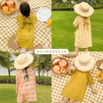 2020 Korea Style Baby Girls Printed Dress Summer Kids Girls Dresses 1-7 Years 
2020 Korea Style Baby Girls Printed Dress Summer Kids Girls Dresses 1-7 Years