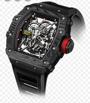 Famous Brand New Blue Red Rubber Men Watch Sapphire Glass Back Automatic Mechanical Carbon Fiber Skeleton Dial Watches Limited
Famous Brand New Blue Red Rubber Men Watch Sapphire Glass Back Automatic Mechanical Carbon Fiber Skeleton Dial Watches Limited
