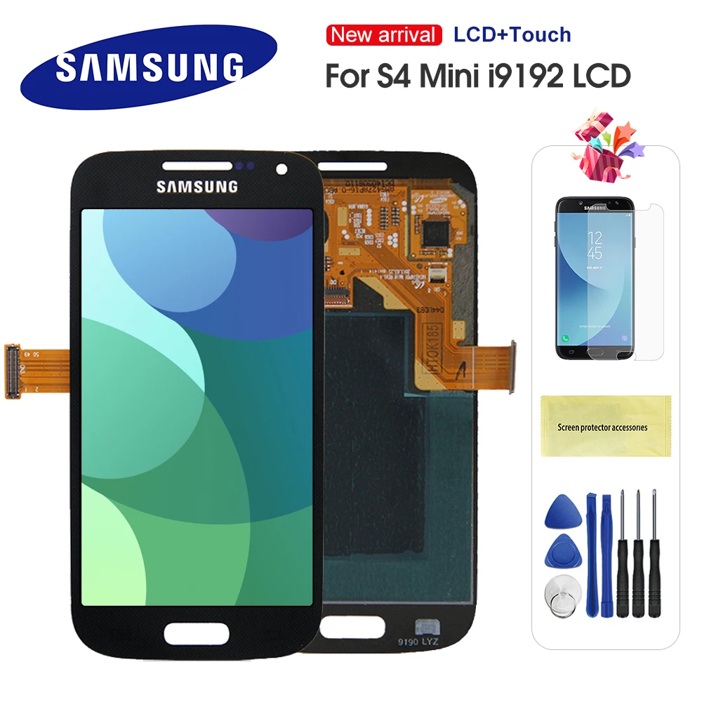 LCD For Samsung Galaxy S4 Mini I9190 i9192 i9195 Phones LCD Display Touch Screen Digitizer Replacement with Frame
LCD For Samsung Galaxy S4 Mini I9190 i9192 i9195 Phones LCD Display Touch Screen Digitizer Replacement with Frame
