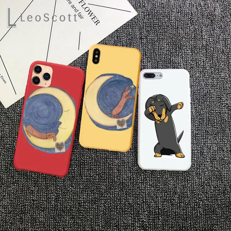 cute cartooon Dachshund dog animal Phone Case Candy Color for iPhone 6 7 8 11 12 s mini pro X XS XR MAX Plus
cute cartooon Dachshund dog animal Phone Case Candy Color for iPhone 6 7 8 11 12 s mini pro X XS XR MAX Plus
