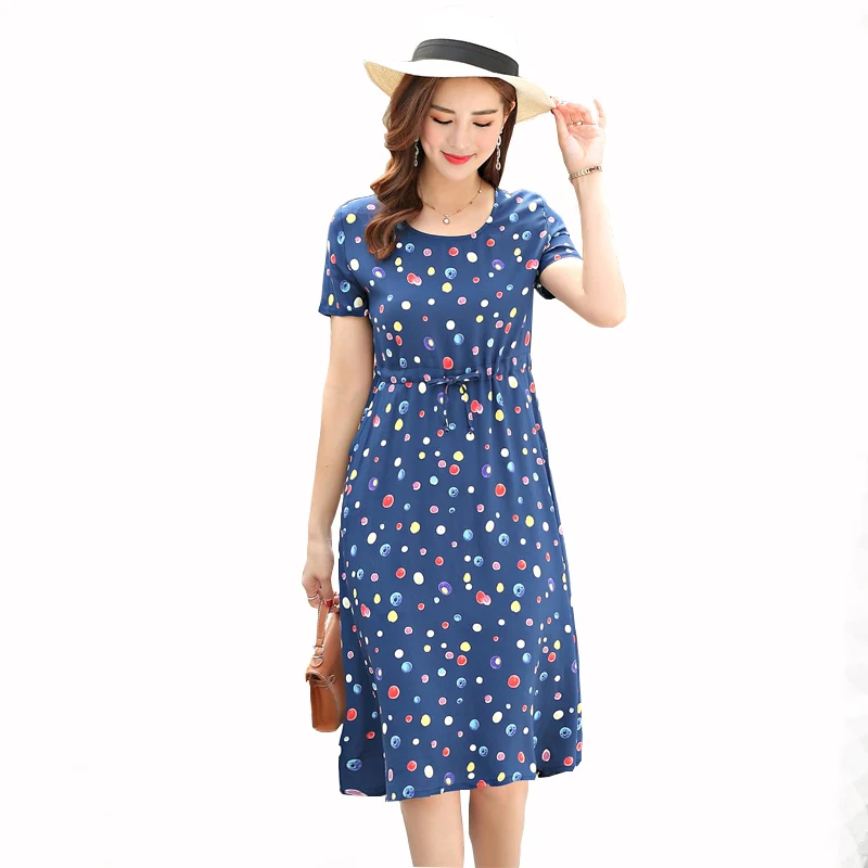 Dresses women 2019 fashion summer dress print vintage O-neck plus size knee-length dress vestidos de festa
Dresses women 2019 fashion summer dress print vintage O-neck plus size knee-length dress vestidos de festa
