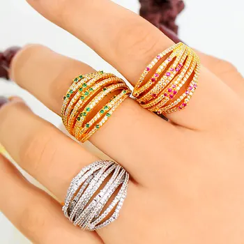 GODKI Monaco Design Luxury Statement Stackable Ring For Women Wedding Cubic Zircon Engagement Dubai Punk Bridal Top Finger Rings
GODKI Monaco Design Luxury Statement Stackable Ring For Women Wedding Cubic Zircon Engagement Dubai Punk Bridal Top Finger Rings