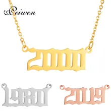 Personalized Number Pendant Necklaces for Women Custom Year 1995 1996 1997 1998 1999 2000 2019 Birthday Gifts from 1980 to 2019
Personalized Number Pendant Necklaces for Women Custom Year 1995 1996 1997 1998 1999 2000 2019 Birthday Gifts from 1980 to 2019