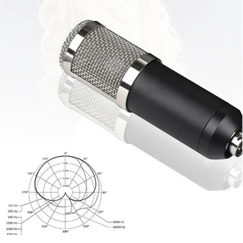 Studio Recording Condenser Microphone Kit with Shock Mount + Adjustable Suspension Scissor Arm Stand + Pop Filter + Windscreen
Studio Recording Condenser Microphone Kit with Shock Mount + Adjustable Suspension Scissor Arm Stand + Pop Filter + Windscreen