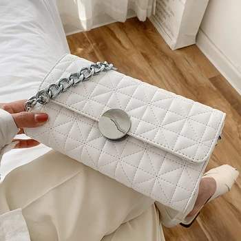 High Quality Pu Leather Women Handbags Chain Small Shoulder Bags Famous Brands Ladies Hand Bags Designer Female Messenger Bag 
High Quality Pu Leather Women Handbags Chain Small Shoulder Bags Famous Brands Ladies Hand Bags Designer Female Messenger Bag