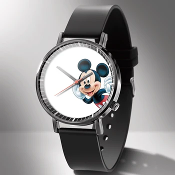 Hot Reloj Mujer New Fashion Mickey Watch boy girl Cartoon Leather Quartz Watches boy girl favorite gift Kobiet Zegarka
Hot Reloj Mujer New Fashion Mickey Watch boy girl Cartoon Leather Quartz Watches boy girl favorite gift Kobiet Zegarka
