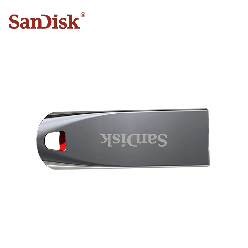 Фото SanDisk Metal CZ71 USB флэш-накопитель 64 ГБ 32 16 8 2 0 Pendirve оригинальная флеш-память Флешка usb