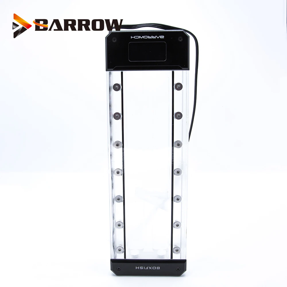 BARROW Length 150mm/200mm/250mm Reservoir Acrylic Square Intelligent Water Tank Magic Coolant PMMA Tank 5V Aurora Light to AURA
BARROW Length 150mm/200mm/250mm Reservoir Acrylic Square Intelligent Water Tank Magic Coolant PMMA Tank 5V Aurora Light to AURA