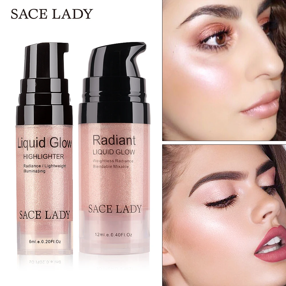 SACE LADY Glitter Liquid Highlighter 3D Face Illuminator Professional Shimmer Glow Make Up Cream Facial Bronzer Contour Cosmetic
SACE LADY Glitter Liquid Highlighter 3D Face Illuminator Professional Shimmer Glow Make Up Cream Facial Bronzer Contour Cosmetic