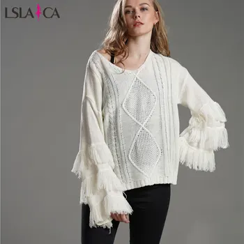 2019 autumn and winter sets of round neck loose sweater commuter solid color large size tassel fashion sweater
2019 autumn and winter sets of round neck loose sweater commuter solid color large size tassel fashion sweater