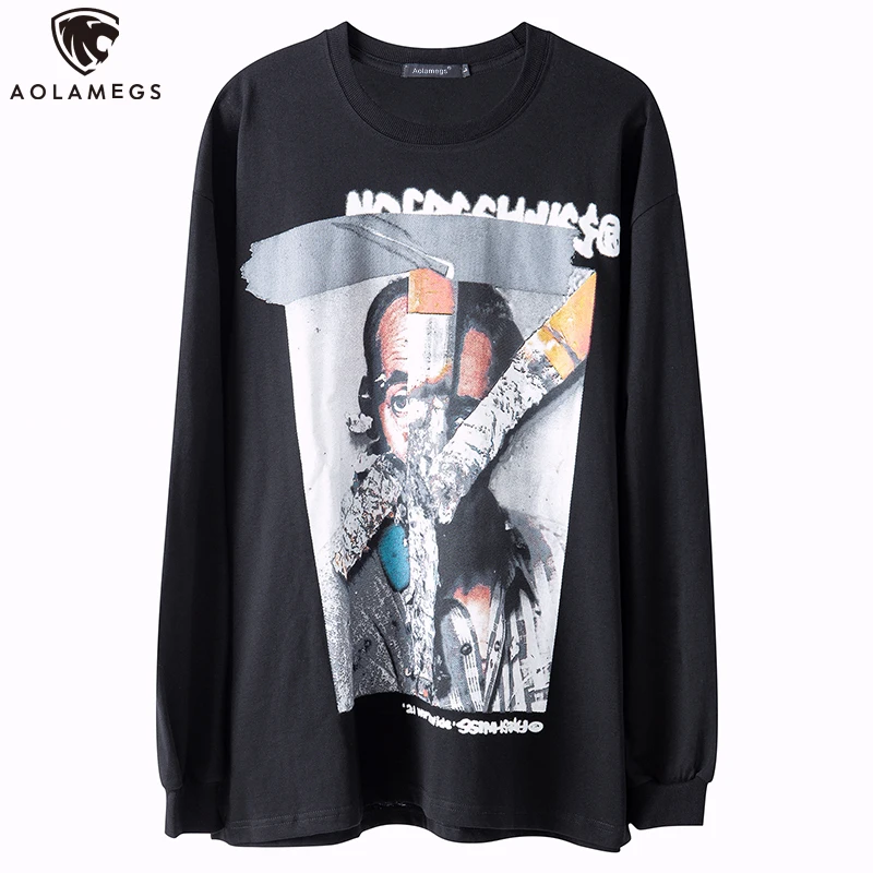 Aolamegs Movie Illustration Printed Hip Hop Sweatshirt Hoodie Men O-Neck Oversize Vintage High Street Pullover Streetwear Autumn
Aolamegs Movie Illustration Printed Hip Hop Sweatshirt Hoodie Men O-Neck Oversize Vintage High Street Pullover Streetwear Autumn