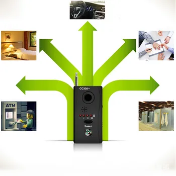 Spy Finder - RF Hidden Camera and Bug Detector Signal Detector Radio Wave Signal Detect Camera Full-range Device Finder
Spy Finder - RF Hidden Camera and Bug Detector Signal Detector Radio Wave Signal Detect Camera Full-range Device Finder