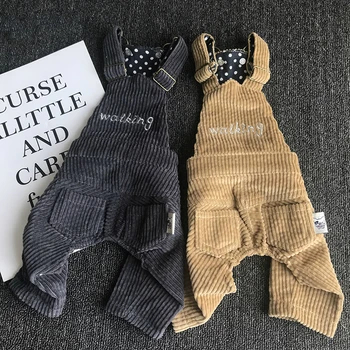 Letter Dog Jumpsuit for Small Dogs All-match Overalls for Chihuahua Yorkshire Warm Clothes Puppy Romper Fashion Cat Pet Costume
Letter Dog Jumpsuit for Small Dogs All-match Overalls for Chihuahua Yorkshire Warm Clothes Puppy Romper Fashion Cat Pet Costume