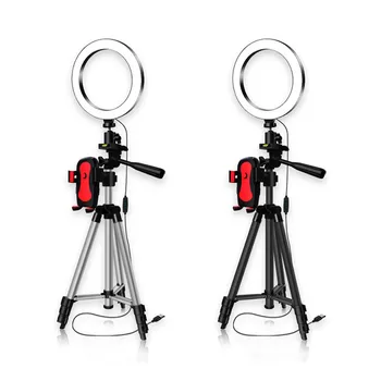 Selfie LED Ring Light Photo Studio Camera Light Photography Dimmable Video light for Youtube Makeup with Tripod Phone Holder
Selfie LED Ring Light Photo Studio Camera Light Photography Dimmable Video light for Youtube Makeup with Tripod Phone Holder