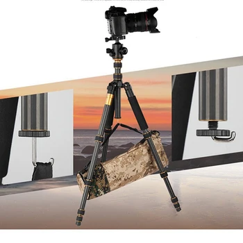 QZSD Q666C Professional Photographic Portable Tripod Monopod with Ball Head For SLR DSLR Camera DV / Stand to Camera / Fold 35cm
QZSD Q666C Professional Photographic Portable Tripod Monopod with Ball Head For SLR DSLR Camera DV / Stand to Camera / Fold 35cm