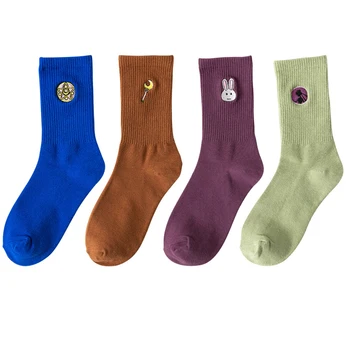 4 Pairs Women Middle Socks Sailor Moon American Girl Soldier's Autumn Winter Pink Black Birthday Christmas Gifts 
4 Pairs Women Middle Socks Sailor Moon American Girl Soldier's Autumn Winter Pink Black Birthday Christmas Gifts