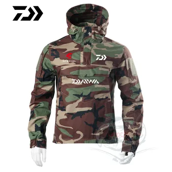 Daiwa Fishing Clothes Waterproof Breathable Fly Fishing Clothes Wader Jacket Wading Clothing Apparel Daiwa Camouflage Jackets
Daiwa Fishing Clothes Waterproof Breathable Fly Fishing Clothes Wader Jacket Wading Clothing Apparel Daiwa Camouflage Jackets