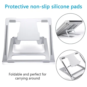 New Fashion Portable Adjustable Aluminum Alloy Notebook Bracket Foldable Laptop Desk Stand Holder IPad Mount Tablet Accessories
New Fashion Portable Adjustable Aluminum Alloy Notebook Bracket Foldable Laptop Desk Stand Holder IPad Mount Tablet Accessories