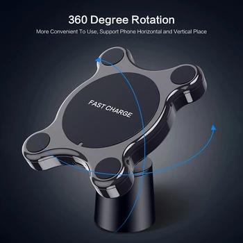 Universal Fast Wireless Charger For Smart Mobile Cell PHone Car Qi Wireless Charger Magnetic Fast Charging Holders Stands
Universal Fast Wireless Charger For Smart Mobile Cell PHone Car Qi Wireless Charger Magnetic Fast Charging Holders Stands