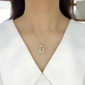 Stainless steel jewelry lovely animal bear necklace collarbone chain female gift party wedding accessories wholesale
Stainless steel jewelry lovely animal bear necklace collarbone chain female gift party wedding accessories wholesale