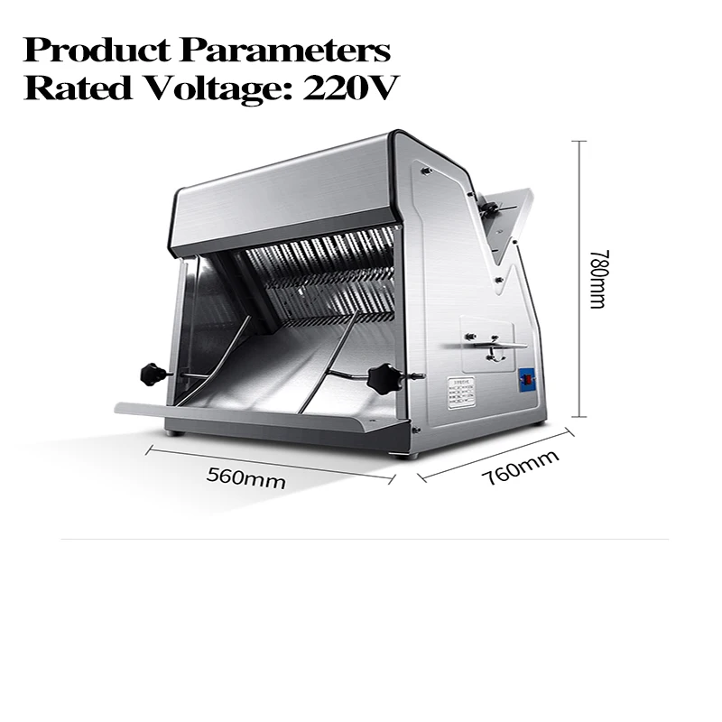 Stainless Steel Bread Cutting Machine Toast Slicer Bread Slicing Machine Fangbao Slicer Commercial 220V Stainless Steel Blade
Stainless Steel Bread Cutting Machine Toast Slicer Bread Slicing Machine Fangbao Slicer Commercial 220V Stainless Steel Blade