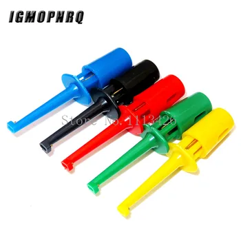 10 Pcs Mini Single Test Hook Clip Test Probe for Electronic Testing IC Grabber Small Size Round Crocodile Clip Hook Test Clip
10 Pcs Mini Single Test Hook Clip Test Probe for Electronic Testing IC Grabber Small Size Round Crocodile Clip Hook Test Clip