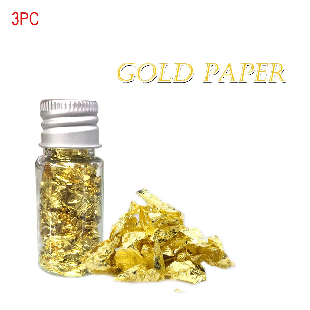 2019 New 3PC 10ml Edible Gold Leaf Mask Decoration Authentic Gold Foil Cooking Cake And Chocolate Decoration Health Spa #NN731
2019 New 3PC 10ml Edible Gold Leaf Mask Decoration Authentic Gold Foil Cooking Cake And Chocolate Decoration Health Spa #NN731