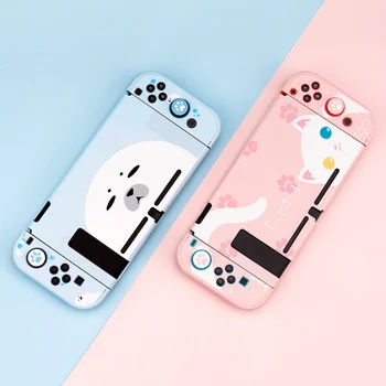 Cute Cat Switch Case Pink Hard Cover Shell JoyCon Controller Protective Shell NS Lite Case Box For Nintendo Switch Accessories
Cute Cat Switch Case Pink Hard Cover Shell JoyCon Controller Protective Shell NS Lite Case Box For Nintendo Switch Accessories