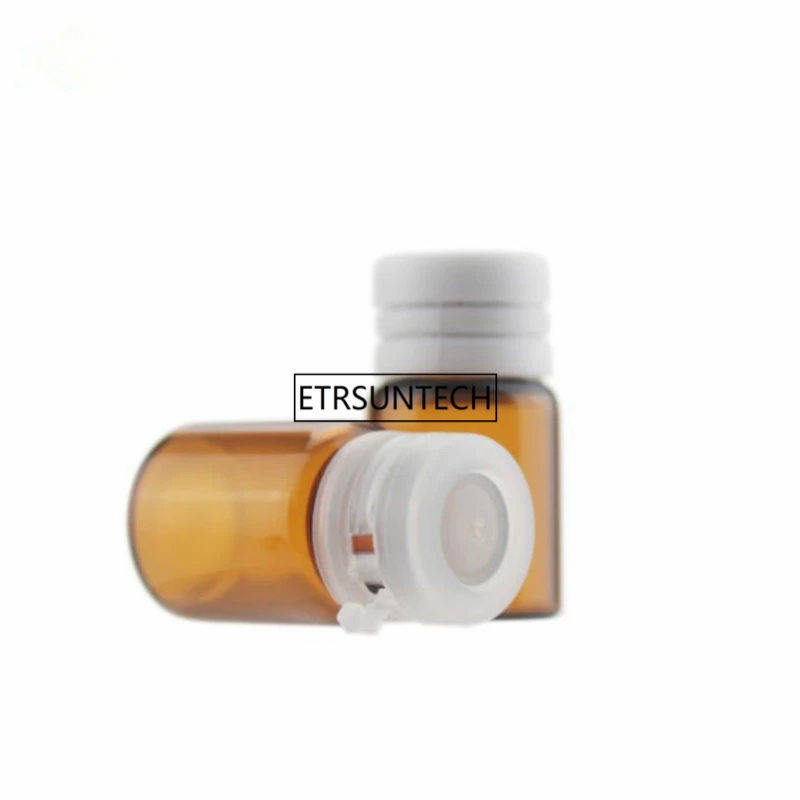 1000pcs 1ml 2ml Mini Amber Glass Vial with Tearing off Cap Essential Oil Bottle Sample Small Refillable Pot F20171283
1000pcs 1ml 2ml Mini Amber Glass Vial with Tearing off Cap Essential Oil Bottle Sample Small Refillable Pot F20171283